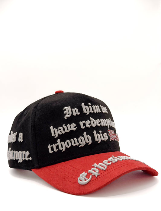 Efesios 1:7 · Black/Red (Negro con Rojo)