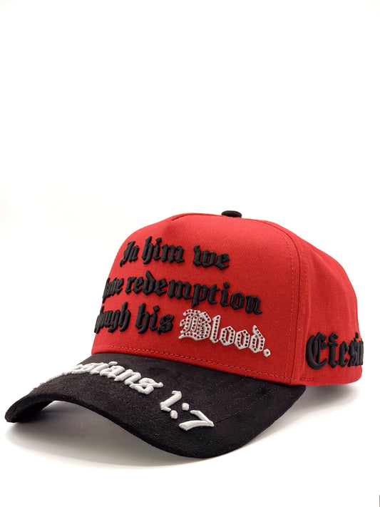 Paquete 2 Modelos de Efesios1:7 Rojo/Negro Negro/Rojo
