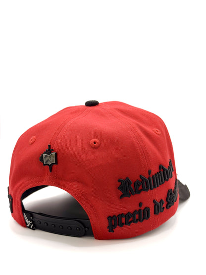 Efesios 1:7 · Red/Black (Rojo con Negro)